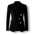 Blouson PINKO Mélange Fibres Manche Longue Femme