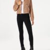 Veste Pinko Femme Blouson Nudo Rose Mode Élégante-1