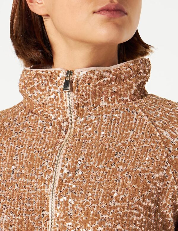 Veste Pinko Femme Blouson Nudo Rose Mode Élégante-2