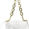 Sac bandoulière cuir Pinko Blanc femme automne hiver 2021-2