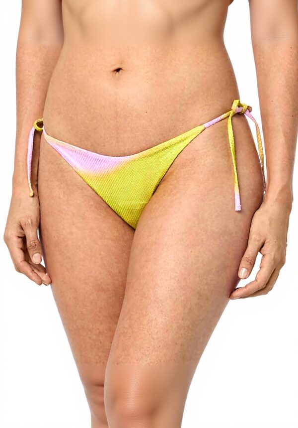 Bas de maillot Pinko Vue Slip Bikini Tecno Piquet Dégradé